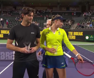 Jelena Rybakina zmolestowana na korcie?!