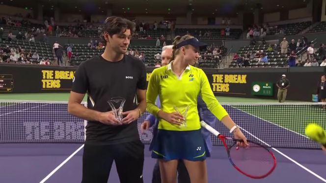 Jelena Rybakina zmolestowana na korcie?!