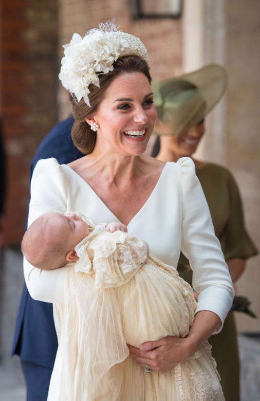 Księżna Kate i książę Louis