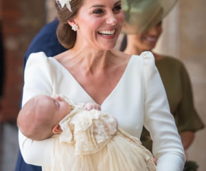 Księżna Kate i książę Louis