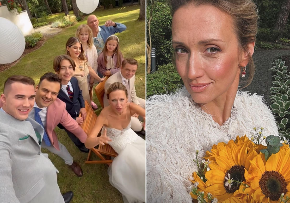 Barwy szczęścia. Wyjątkowi goście na ślubie Asi i Huberta! Nie tylko jedna osoba zwraca uwagę. Marysia wróci z USA - ZDJĘCIA, WIDEO