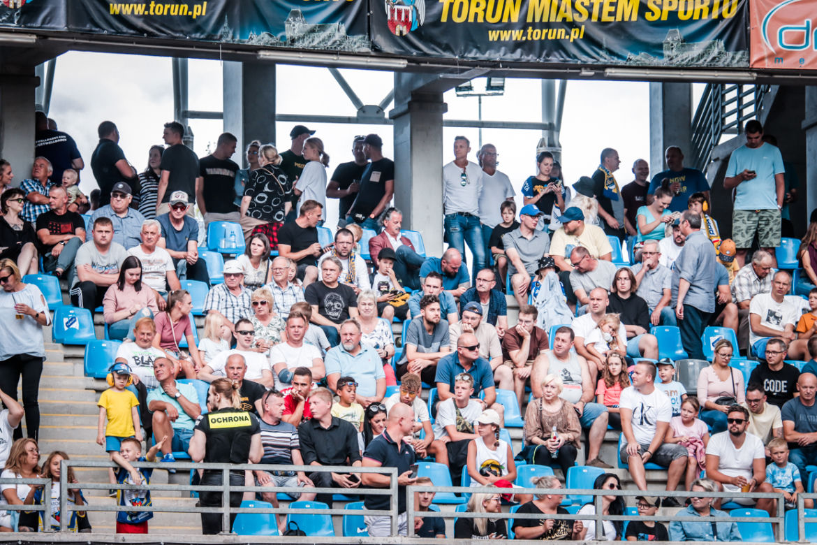 For Nature Solutions Apator Toruń - Betard Sparta Wrocław zdjęcia kibiców z meczu 14. kolejki PGE Ekstraligi