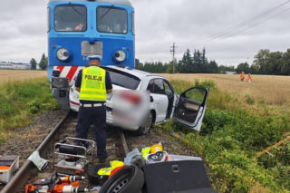 Dramat na przejeździe kolejowym. 41-latek zginął na miejscu