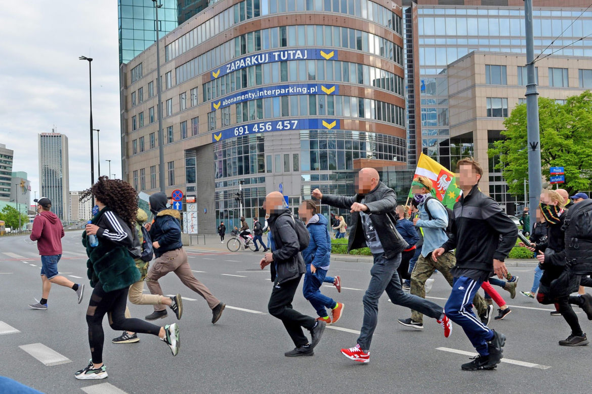 Protest przedsiębiorców w Warszawie