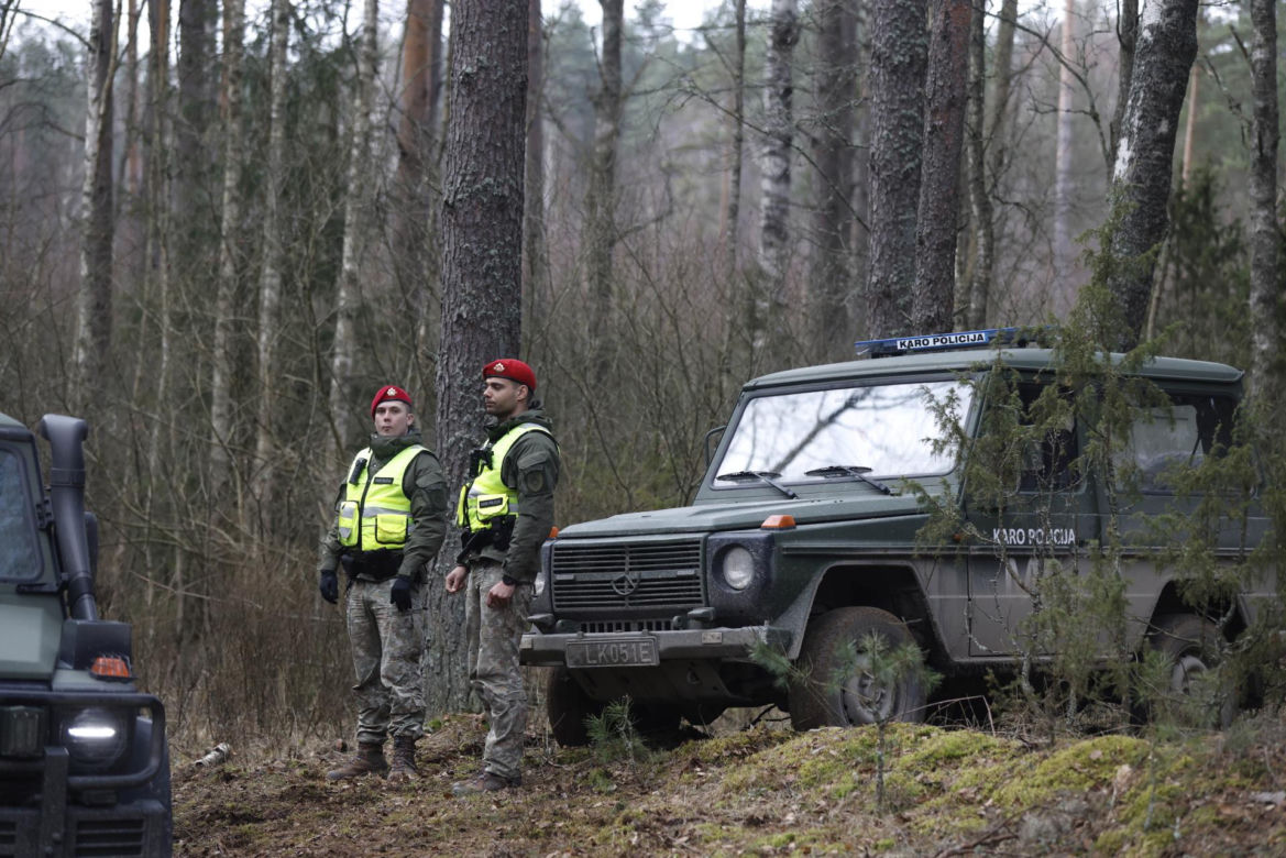 Hercules na litewskim poligonie w Podbrodziu.