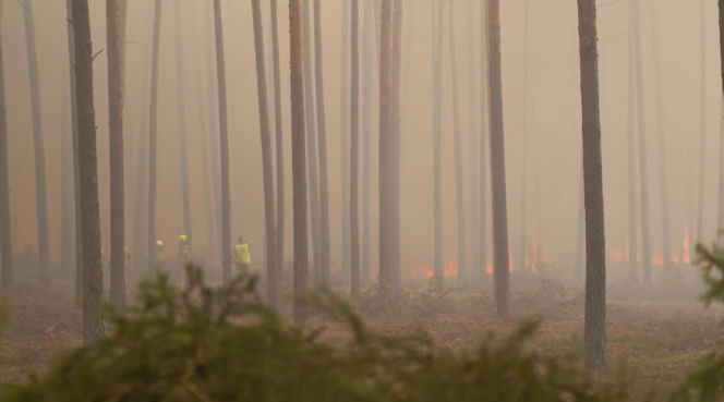 Spali dwie godziny, walczą z żywiołem bez wytchnienia. "To prawdziwe piekło"
