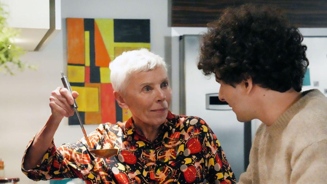 Barwy szczęścia odc. 3211. Krystyna Złota (Hanna Bieluszko), Witek (Witold Sosulski)