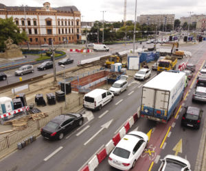 Remont pl. Jana Pawła II we Wrocławiu 
