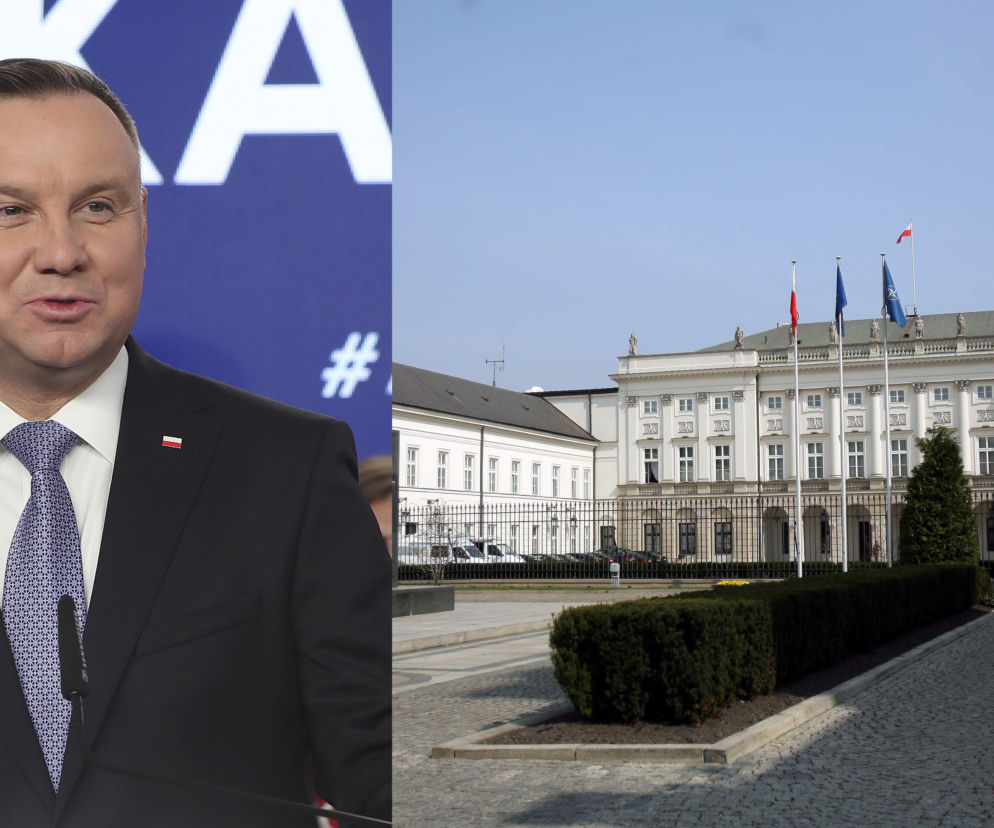 Andrzej Duda, Pałac 