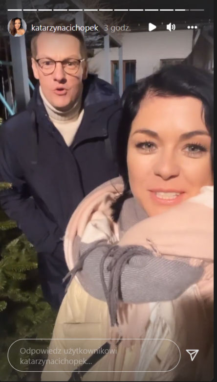 M jak miłość na planie. Kinga (Katarzyna Cichopek), Piotrek (Marcin Mroczek)