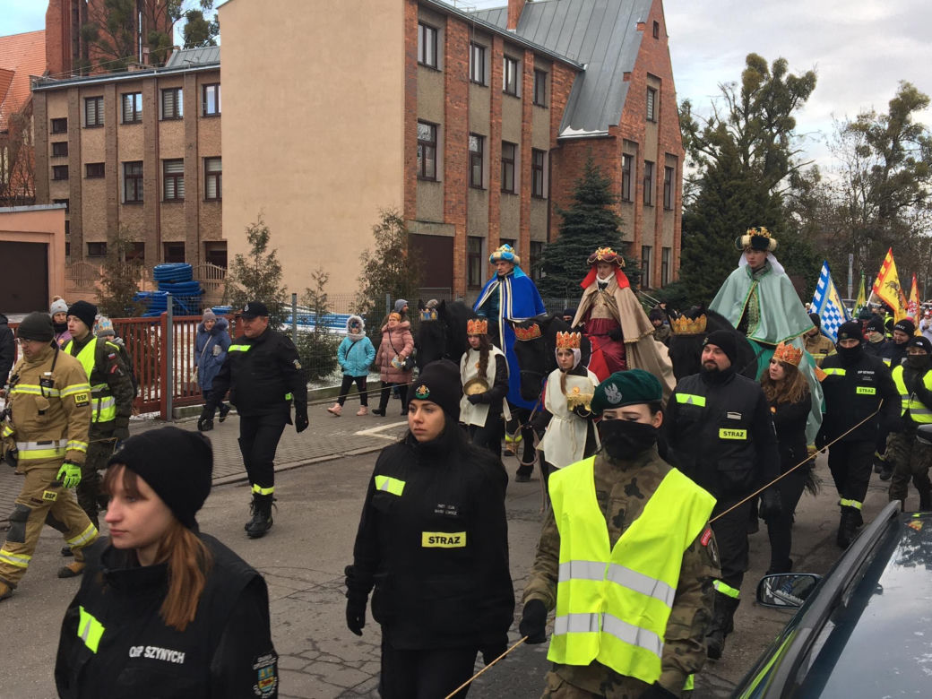 Orszak Trzech Króli w Grudziądzu. 