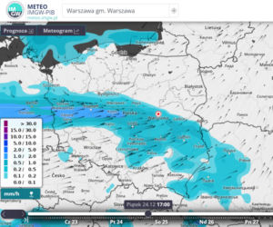   W tej części Polski święta będą białe! IMGW opublikowało najnowszą prognozę pogody na Boże Narodzenie 2021