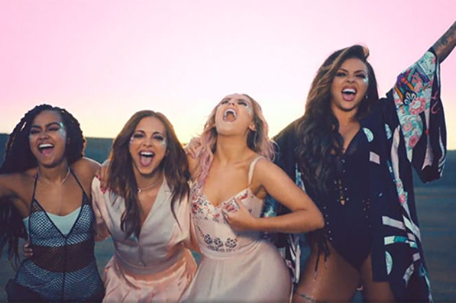 screen z teledysku Little Mix - Shout Out to My Ex 