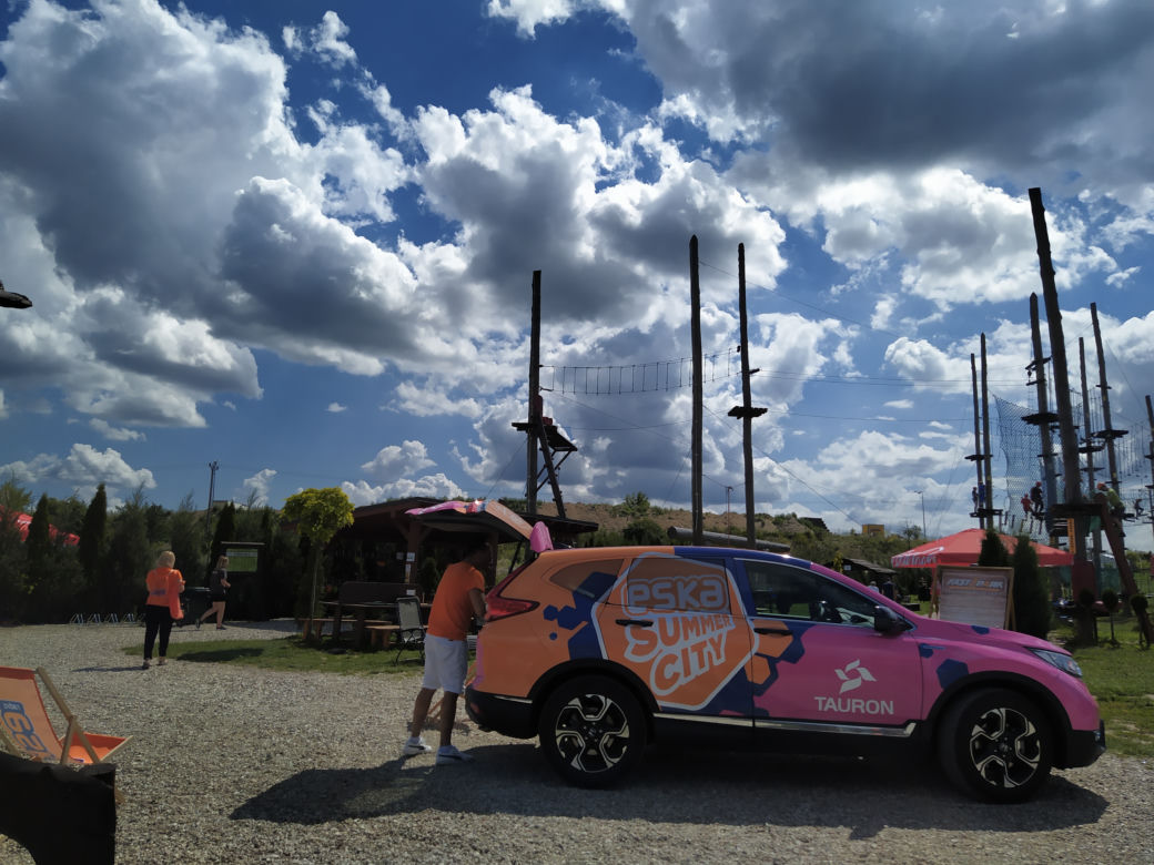 Eska Summer City w parku rozrywki Fast Park