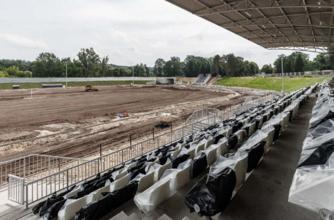 Remont stadionu Granatu w Skarżysku (lipiec 2026)