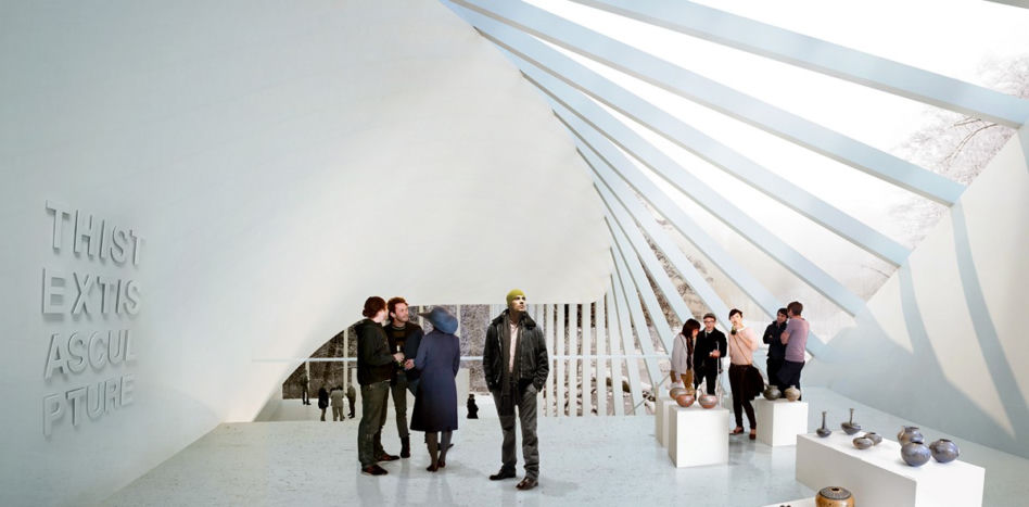 Muzeum Kistefos projektu Bjarke Ingels Group