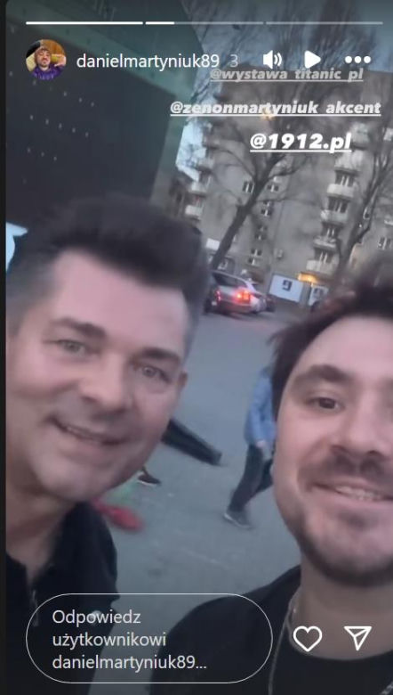 Zenon Martyniuk, Daniel Martyniuk