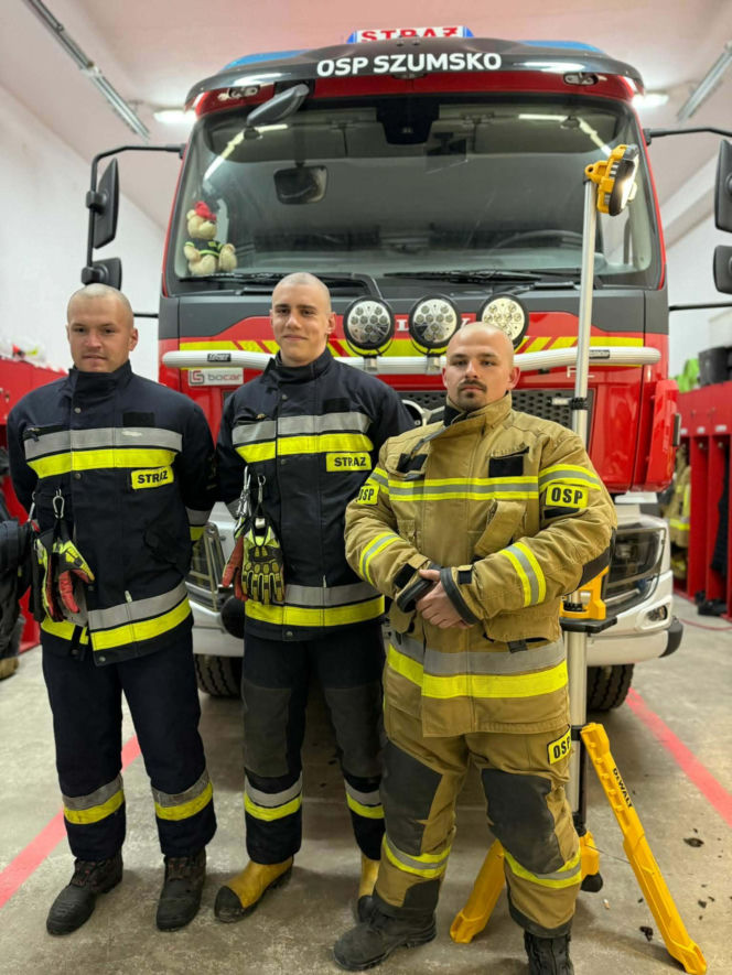 Niezwykła akcja strażaków z powiatu kieleckiego