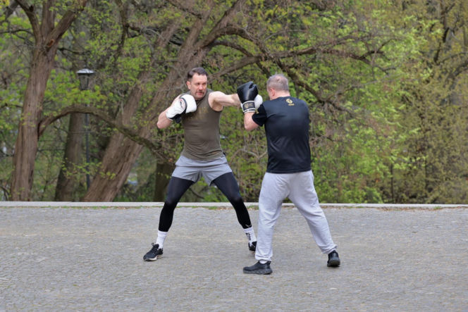 Łukasz Mejza uczył boksu pod chmurką Przemysława Czarneckiego