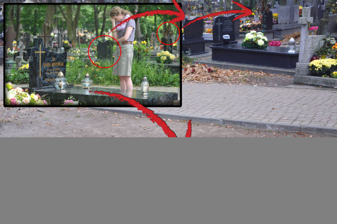 Ukradli grób Hanki Mostowiak