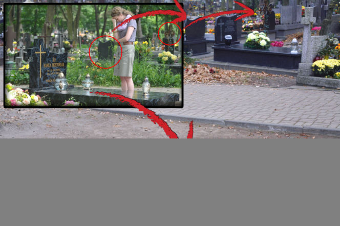 Ukradli grób Hanki Mostowiak