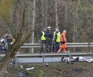 Śmiertelny wypadek na DK61