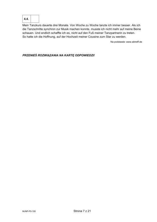 Matura 2025: niemiecki 7.05.2025. Arkusze CKE i odpowiedzi. Poziom podstawowy [Formuła 2023]	