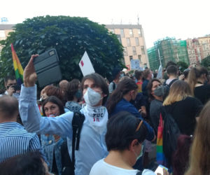 Kolorowy tłum manifestował w Katowicach. Wszystkich nas nie zamkniecie [ZDJĘCIA]