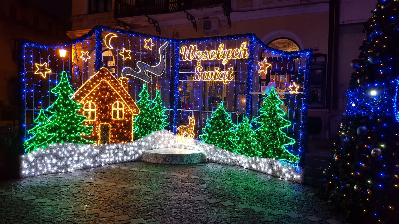 Świąteczna iluminacja Tarnowa