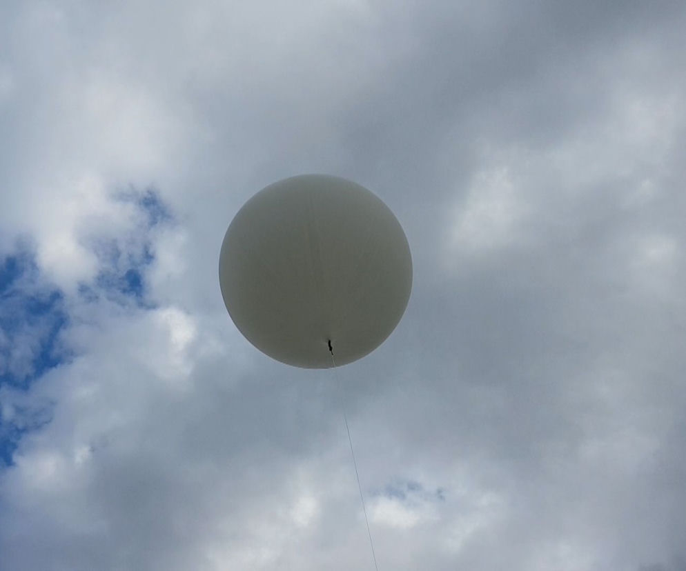 Start balonów w stratosferę - konferencja Near Space. Zdjęcie dnia