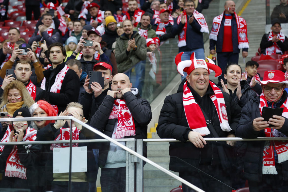 Kibice na meczu Polska - Estonia. Zdjęcia z trybun [21.03.2024]