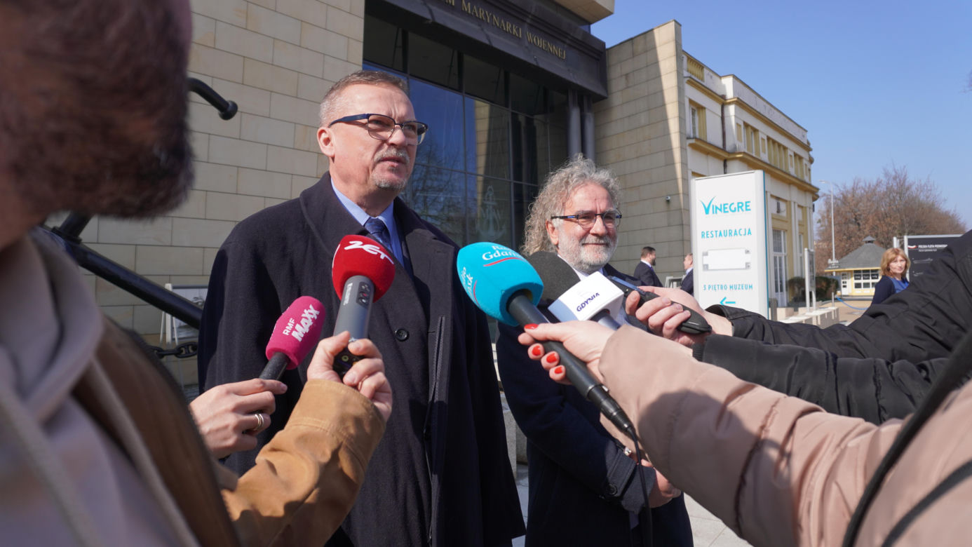 ORP"Sokół" uroczyste otwarcie w Gdyni