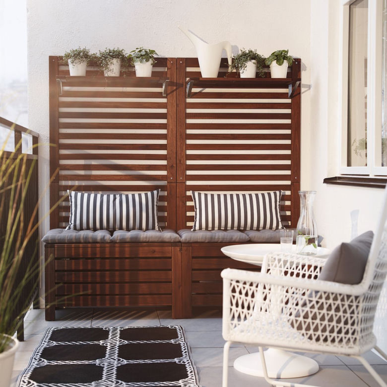 Balkon magiczny i praktyczny IKEA