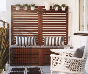 Balkon magiczny i praktyczny IKEA