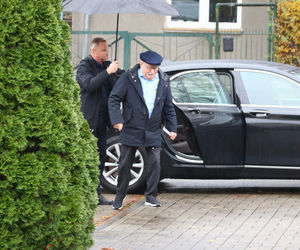 Lech Wałęsa bez temblaka