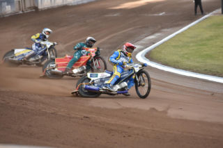 PRES Grupa Deweloperska Toruń - Stelmet Falubaz Zielona Góra, zdjęcia kibiców i zawodników ze sparingu na Motoarenie