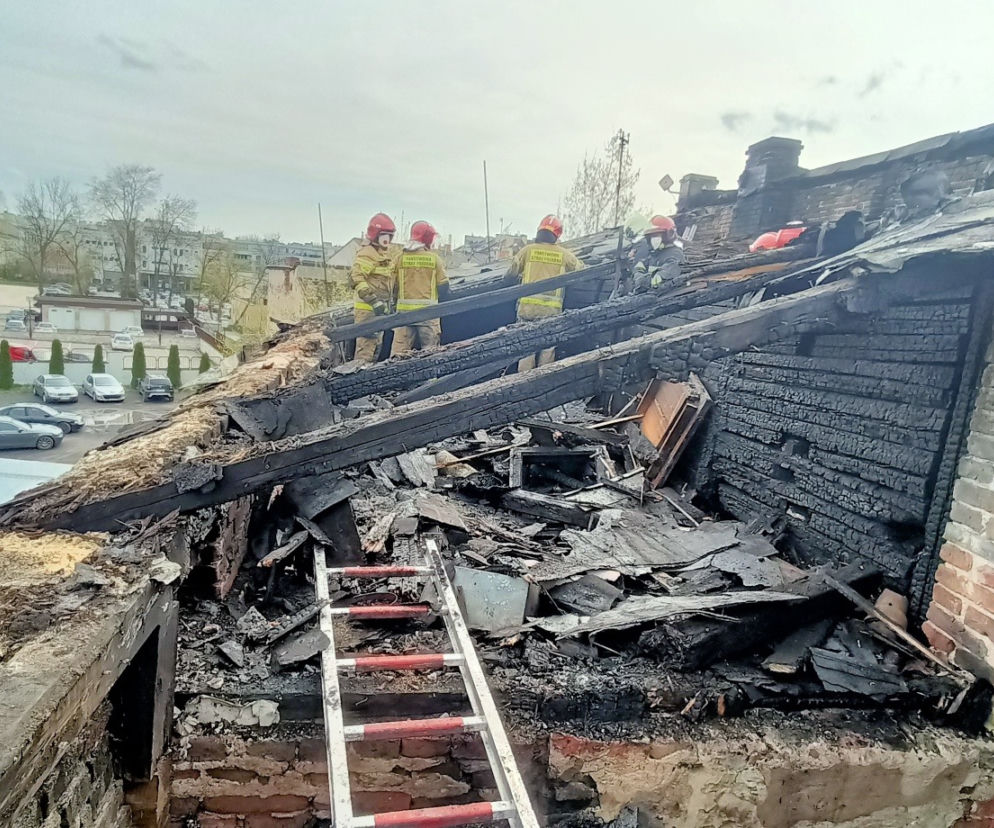 Pożar w ścisłym centrum Kielc. Wielka akcja straży pożarnej! Co tam się stało?