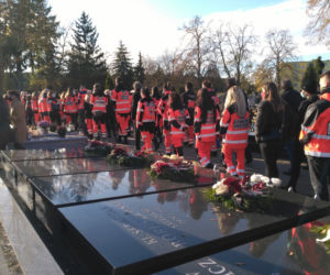 Pogrzeb Grzegorza, ratownika medycznego z Bydgoszczy