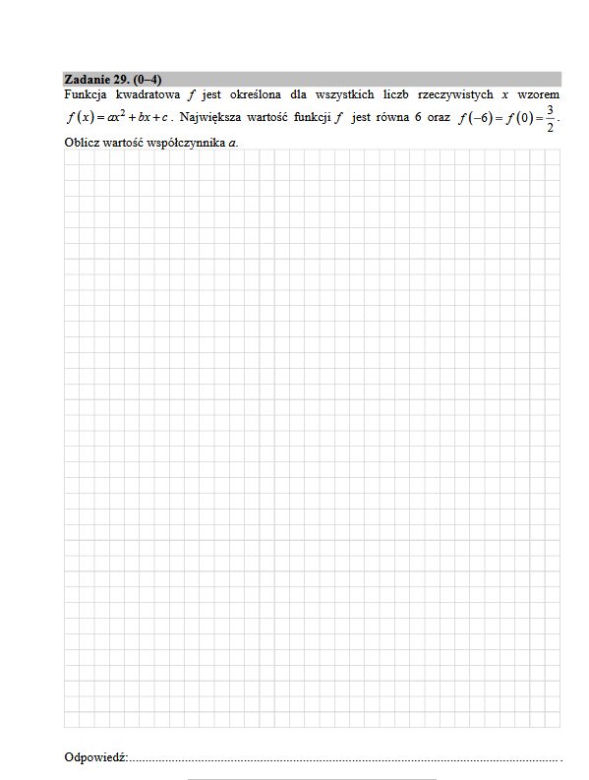 Matura 2017 matematyka podstawowa. [ARKUSZE, ZADANIA, PRZECIEKI]