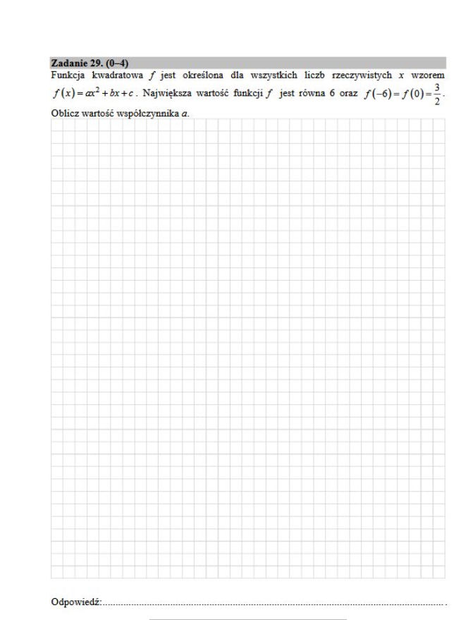 Matura 2017 matematyka podstawowa. [ARKUSZE, ZADANIA, PRZECIEKI]