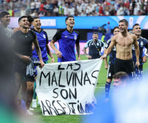 Zakazana flaga Argentyny