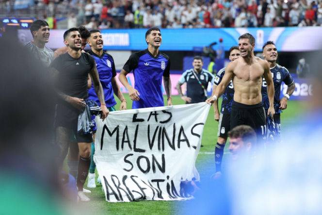 Zakazana flaga Argentyny