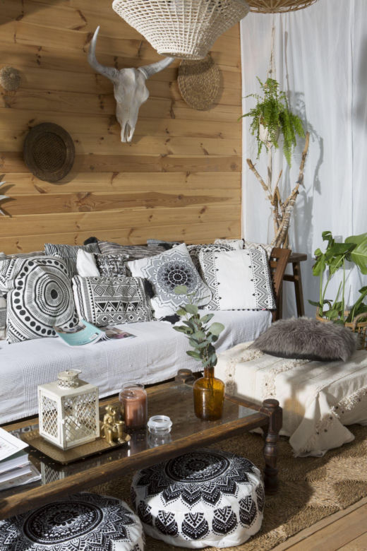 Taras boho – z elementami etno