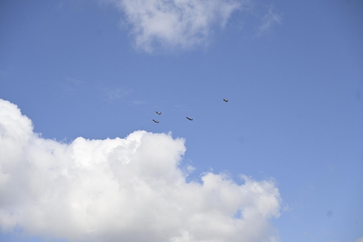 Nad Polską przeleciały ultranowoczesne myśliwce F-35!