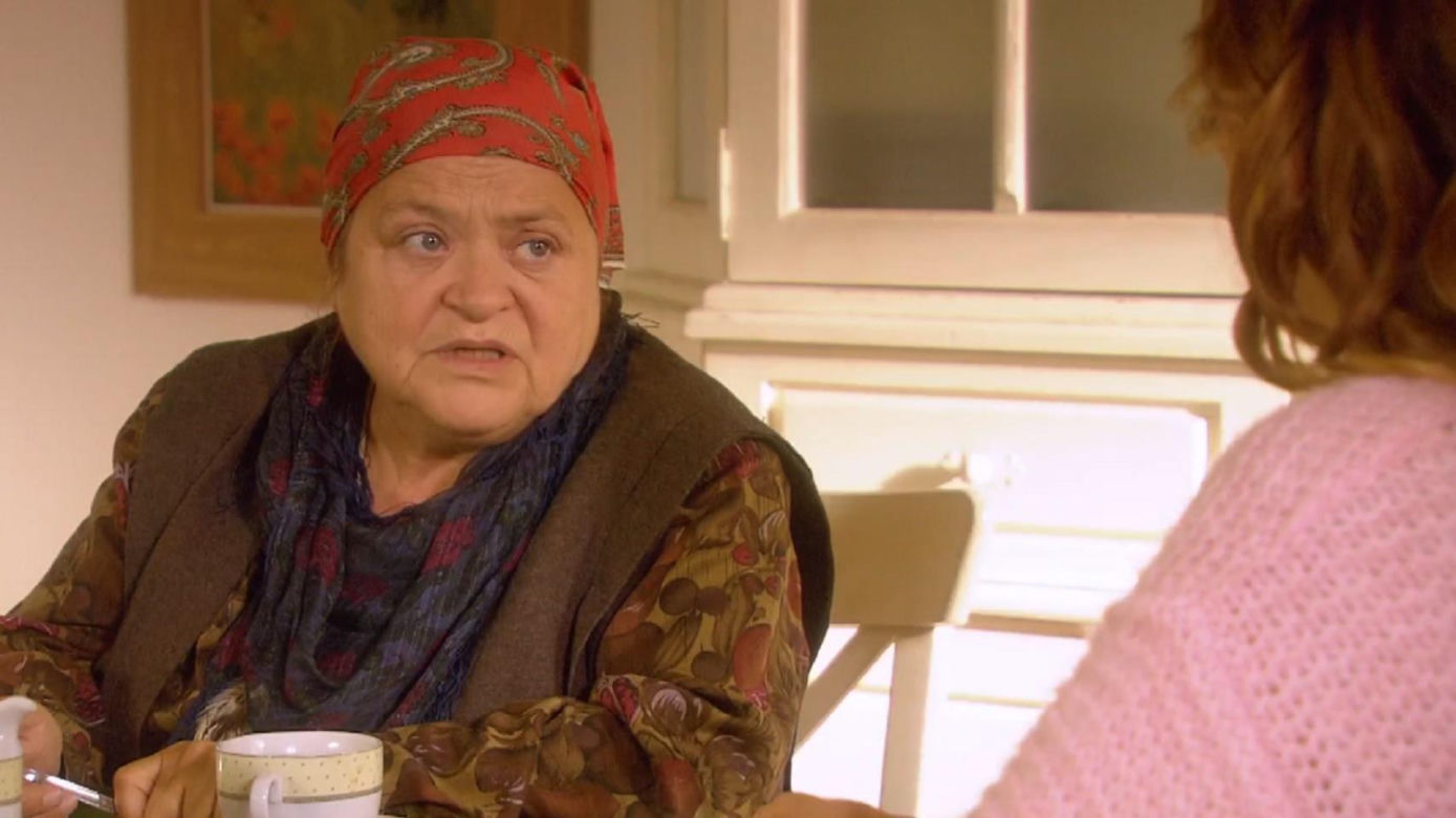 Ranczo 7 sezon odc. 85. Lucy (Ilona Ostrowska), babka (Grażyna Zielińska)