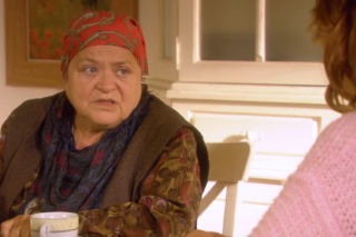 Ranczo 7 sezon odc. 85. Lucy (Ilona Ostrowska), babka (Grażyna Zielińska)