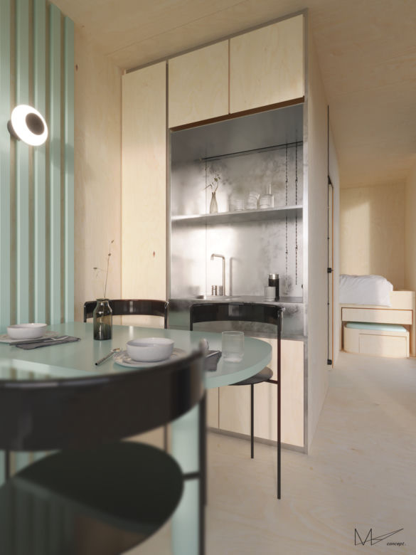 Apartamenty Hotelowe w kontenerach