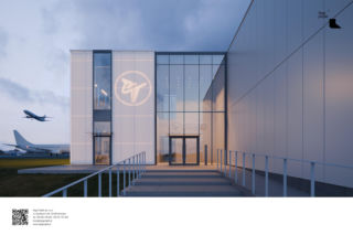 Architektura logistyki za 31 mln zł, czyli zielony dach na nowym terminalu cargo lotniska we Wrocławiu