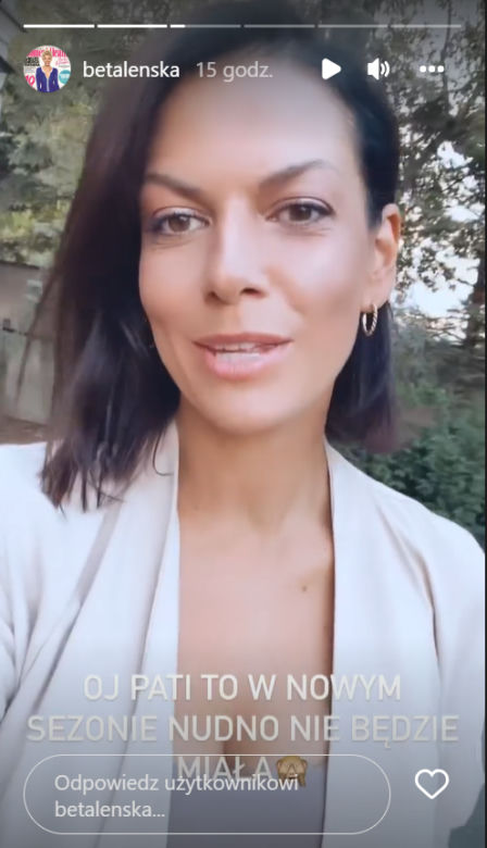 M jak miłość. Patrycja (Alżbeta Lenska)