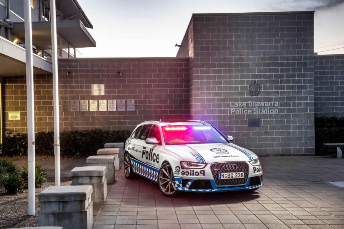 Audi RS4 Avant w służbie australijskiej policji